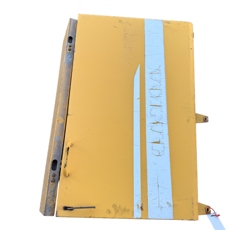 Motorlucka vänsterbak